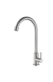 Torneira Cozinha Giratória Mesa Longa Inox Doan– Nox02
